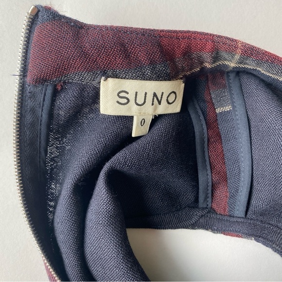 Revolve x Suno Ruffle Tunic Dress Wool/Silk Size 0 Made in USA - Picture 15 of 16